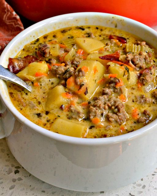 Cheeseburger Soup