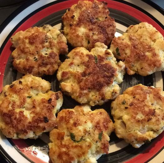 Crispy Chicken Fritters