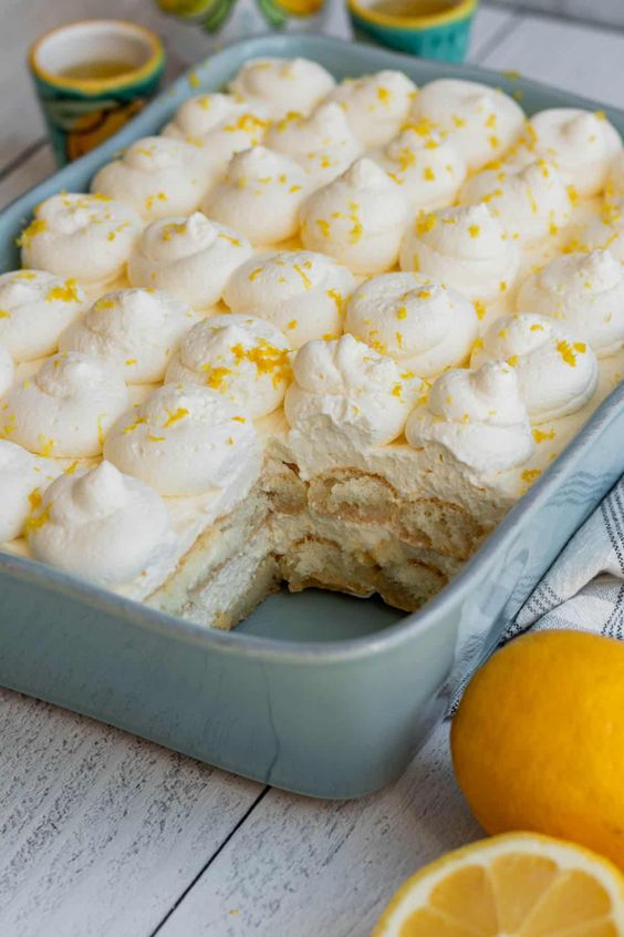 Limoncello Tiramisu