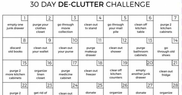 Kiss Mess Goodbye! The 30 Day De Clutter Challenge For A